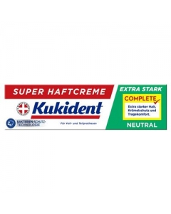 KUKIDENT HAFTCREME EXTRA STARK NEUTRAL 4