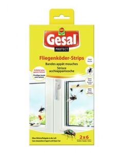 GESAL PROTECT Fliegenköder-Strips 2 x 6