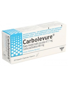 CARBOLEVURE KAPS KIND 20 STK