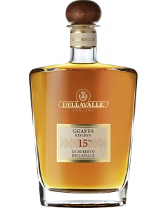 GRAPPA DELLAVALLE RISERVA 15ANNI 70CL